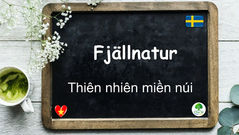 Mỗi ngày một từ - Fjällnatur