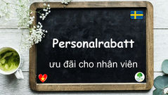 Mỗi ngày một từ - Personalrabatt