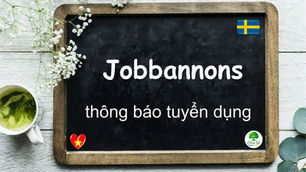 Mỗi ngày một từ: Jobbannons