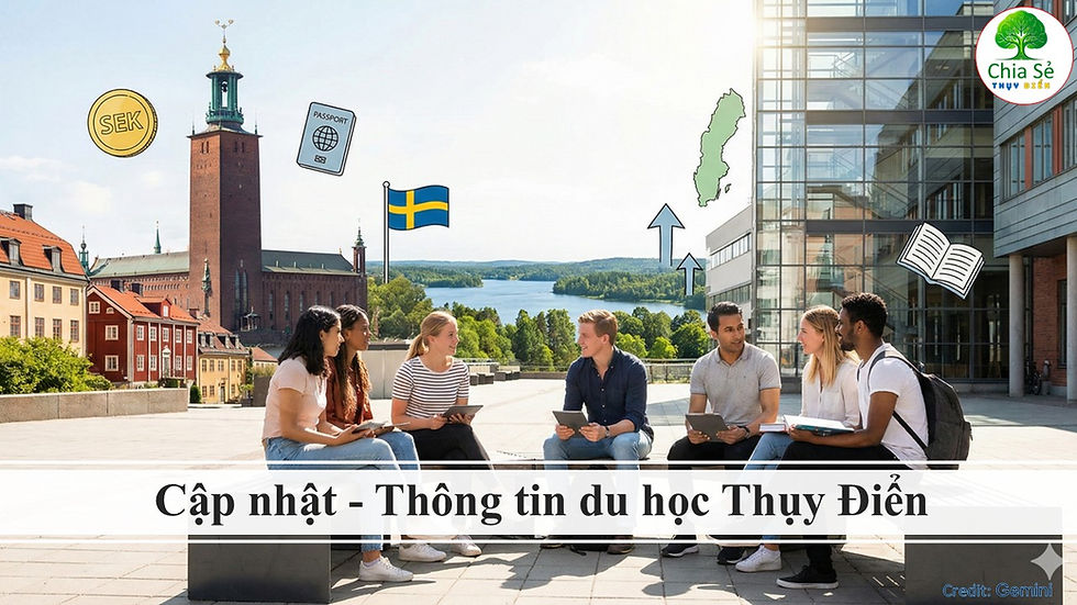 Cập nhật - Thông tin du học Thụy Điển