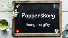 Mỗi ngày một từ - Papperskorg