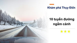 10 tuyến đường ngắm cảnh ở Thụy Điển