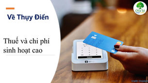 Thuế và chi phí sinh hoạt cao tại Thụy Điển