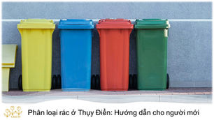 Phân loại rác ở Thụy Điển: Hướng dẫn cho người mới