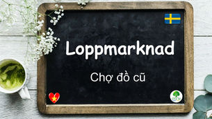 Mỗi ngày một từ - Loppmarknad
