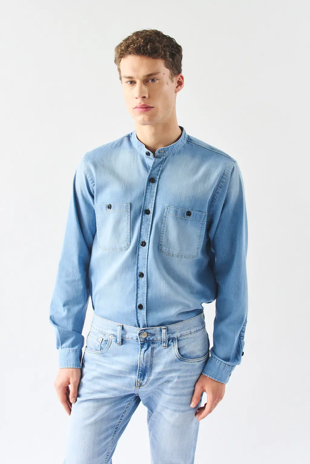 CAMISA MAO DENIM