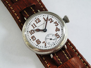 1918 WW1 Waltham Trench Watch, LRF Antique Watches 7