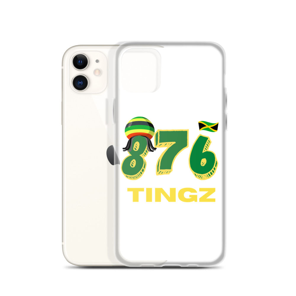 876 Tingz White iPhone Case