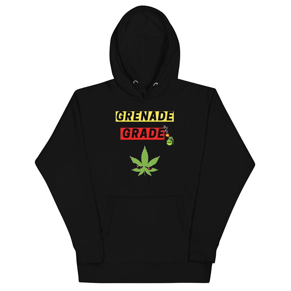 Thumbnail: Grenade Grade Premium Unisex Hoodie (Flammy)