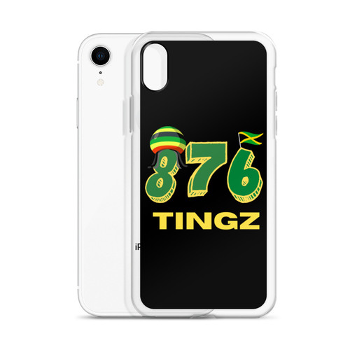 876 Tingz Black iPhone Case | 876 Tingz