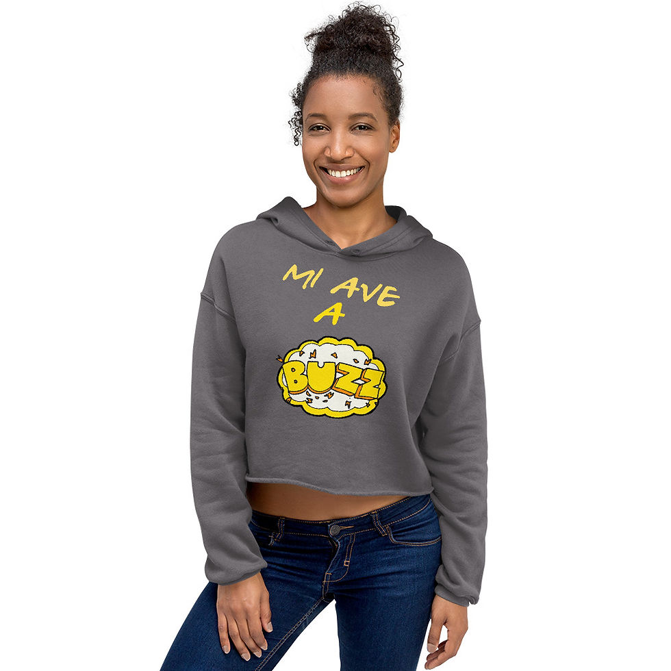 Thumbnail: Mi Ave A Buzz Crop Hoodie