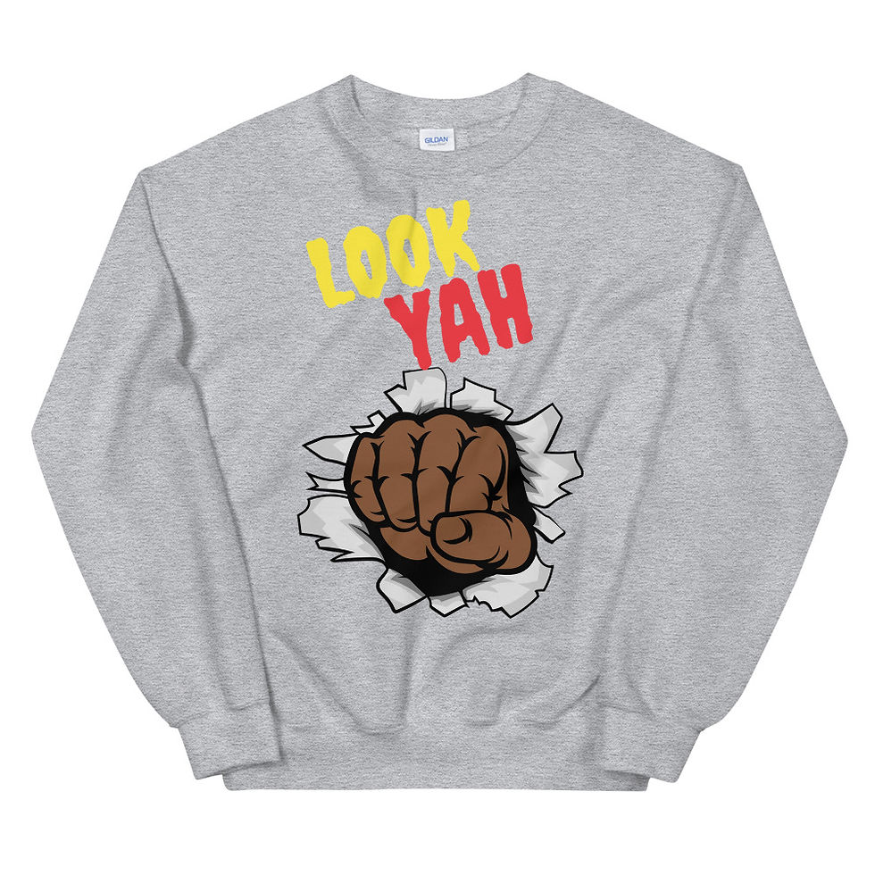 Thumbnail: Look Yah Unisex Sweatshirt