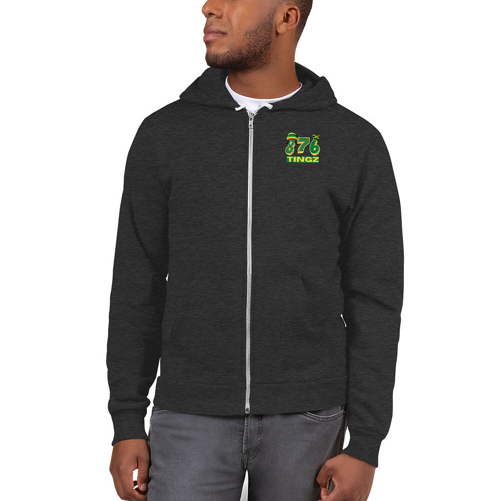 Thumbnail: 876 Tingz zip Hoodie sweater
