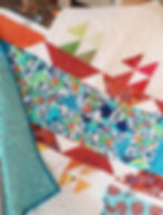 Thumbnail: Sail Away on a Windy Day- Baby Quilt