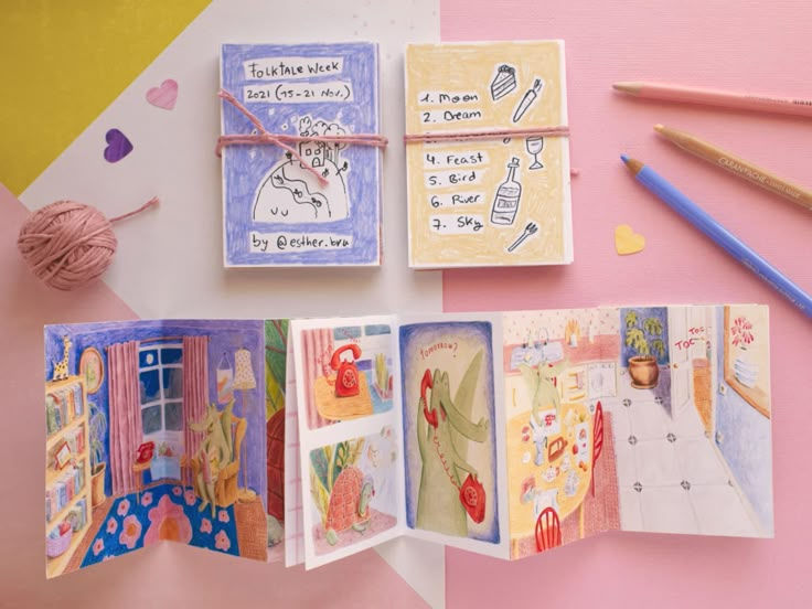 Older Kids Mini Zine Creation!