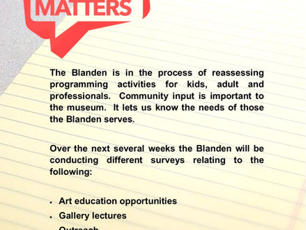 Blanden Art Education Survey 