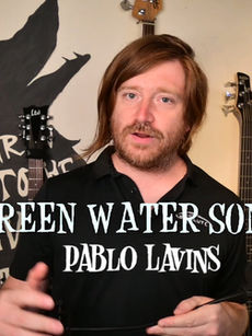 Pablo Lavins invites us to listen to his new EP "GREEN WATER SONGS"