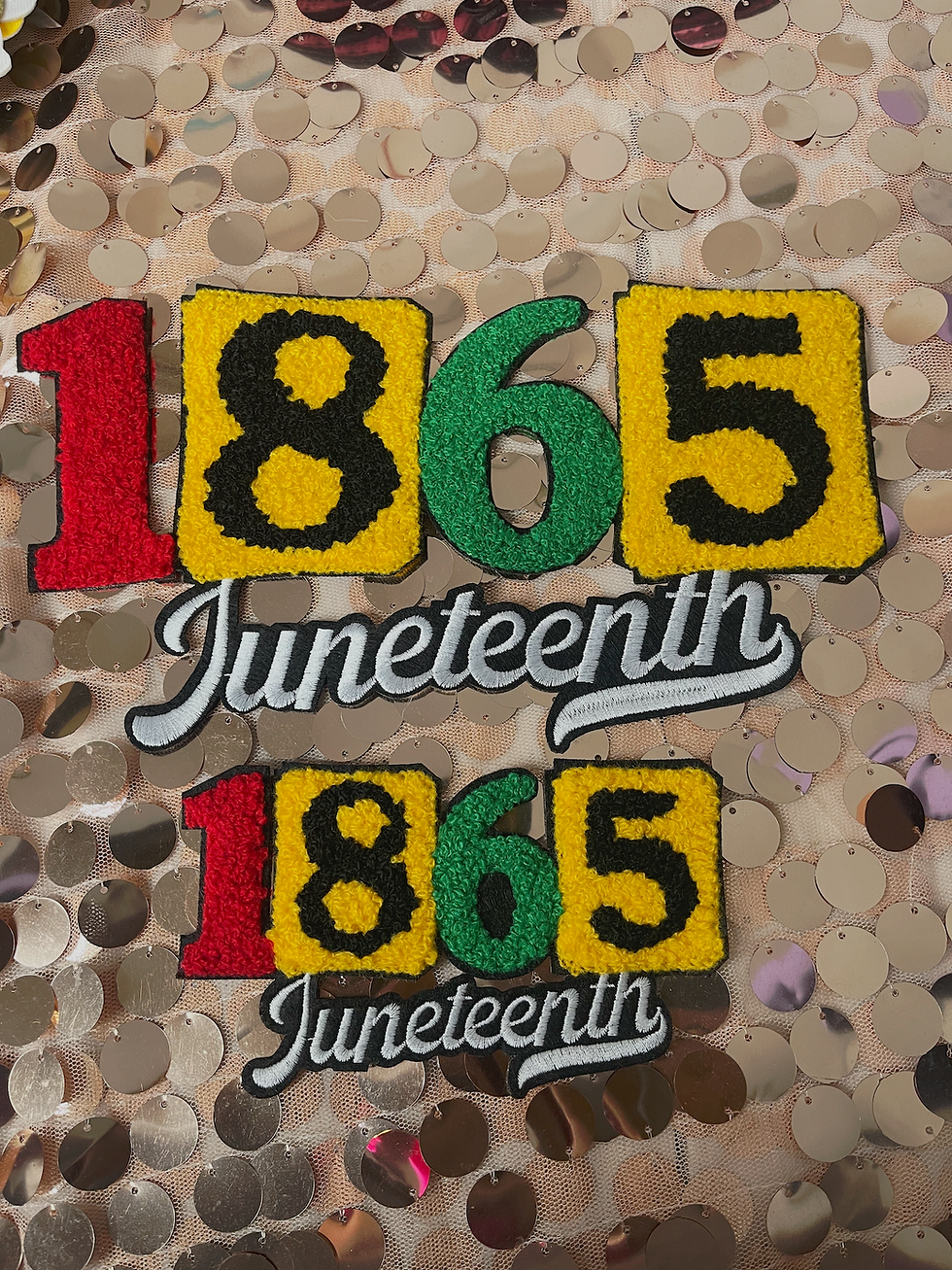 Thumbnail: Juneteenth 1865 Chenille Patch Bundle
