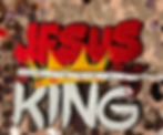chenille iron on patch christian jesus is king