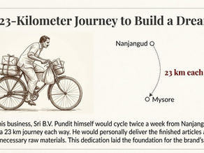 a man cycling to sell herbal remedies