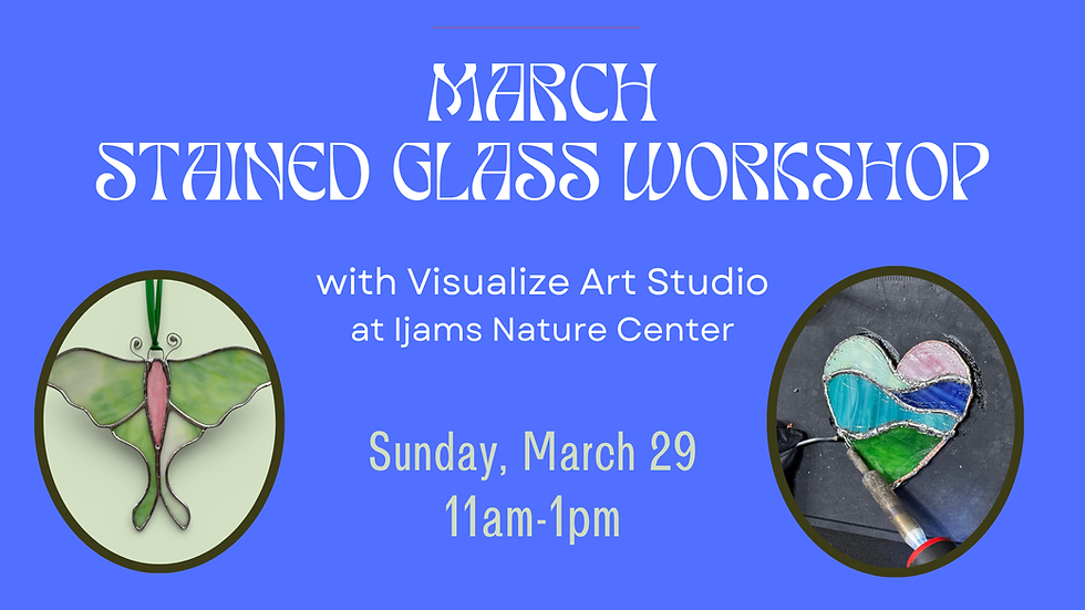 SOLD OUT- SPECIAL EVENT: March Stained Glass Workshop 