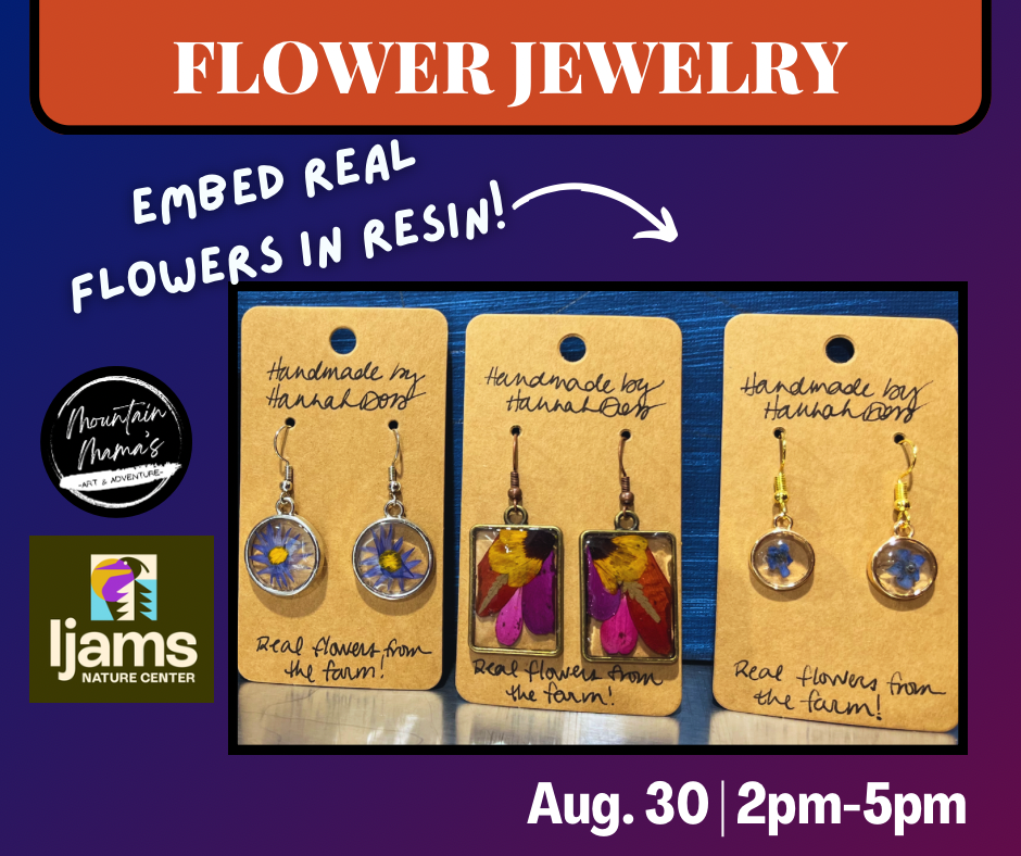CREATIVE SERIES: Resin Flower Jewelry Making Workshop