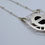 Thumbnail: Sterling Silver Pendant Necklace -Claudia Necklace