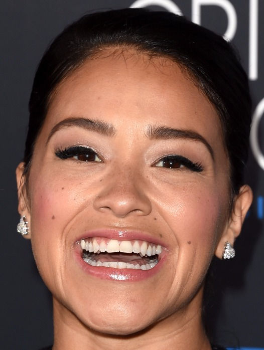 Gina Rodriguez looking healthy and positive