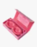 Slip Silk Welcome Aboard Contour Sleep Mask – Blush; US$80; slip.com