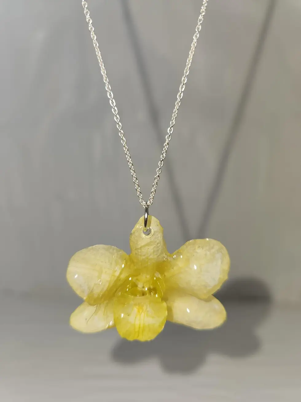 Thumbnail: Lime Orchid Pendant