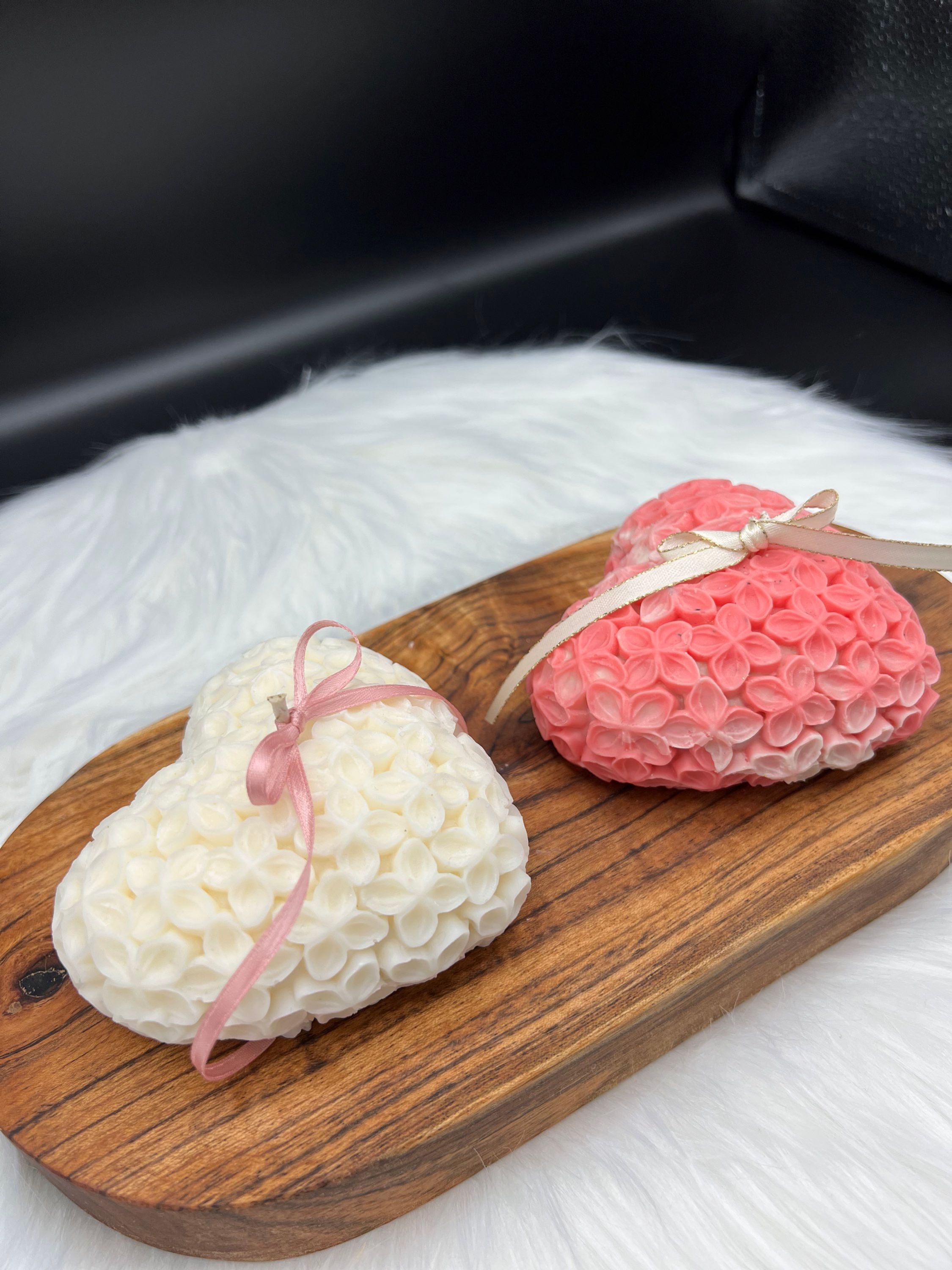 Be my Valentine Herz FLORES, Dekorkerze