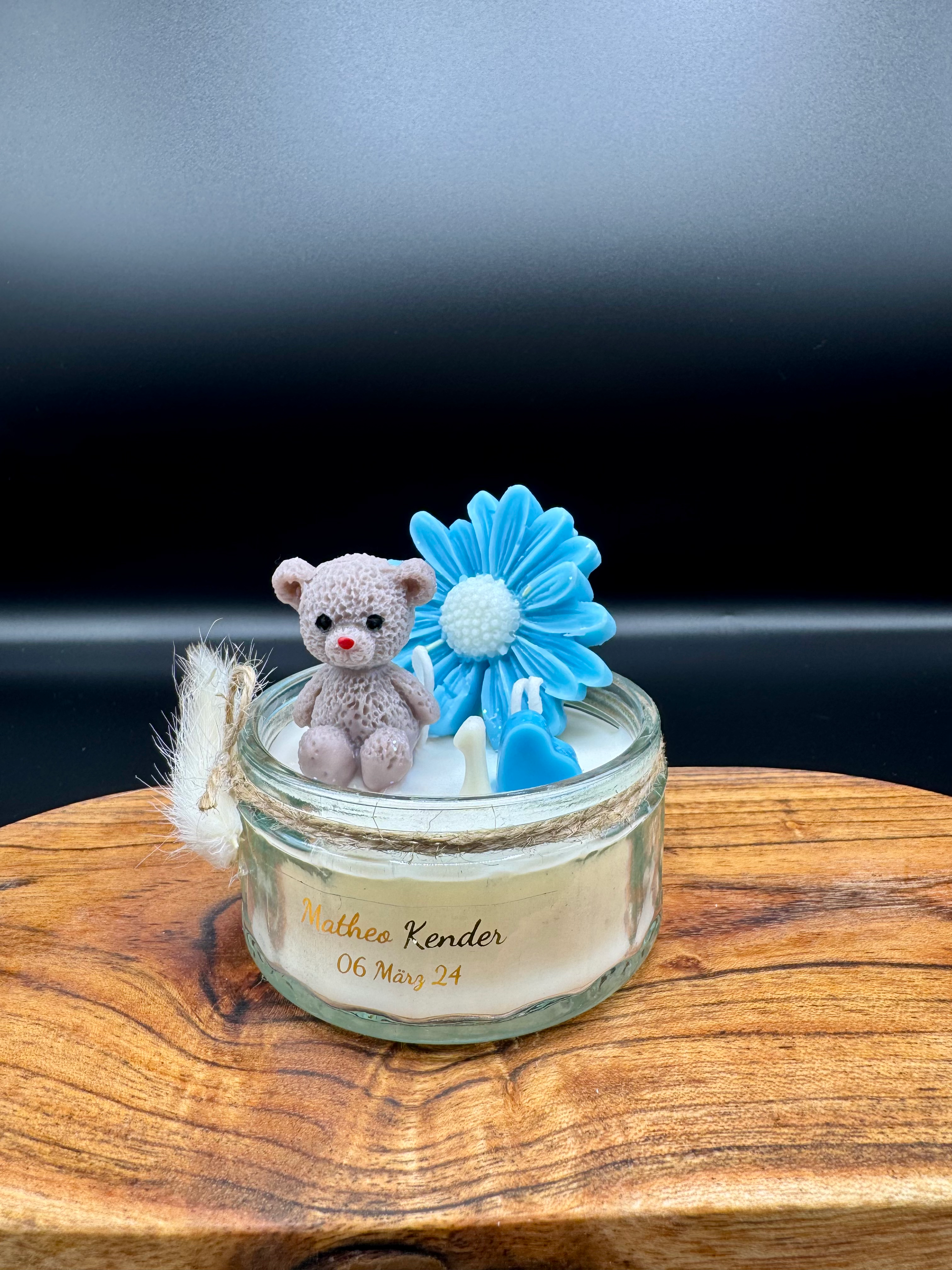 HAPPY BIRTHDAY, individuell gestaltbare Dekorkerze