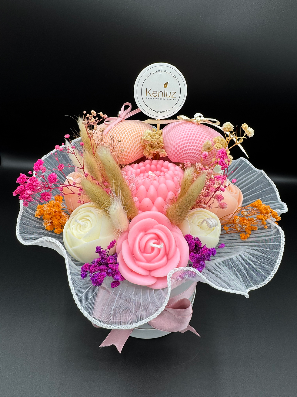 Miniaturbild: BLUMENBOUQUET XL, Dekorkerzen