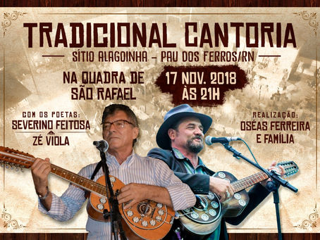 Uma noite de cantoria e tradição em Pau dos Ferros