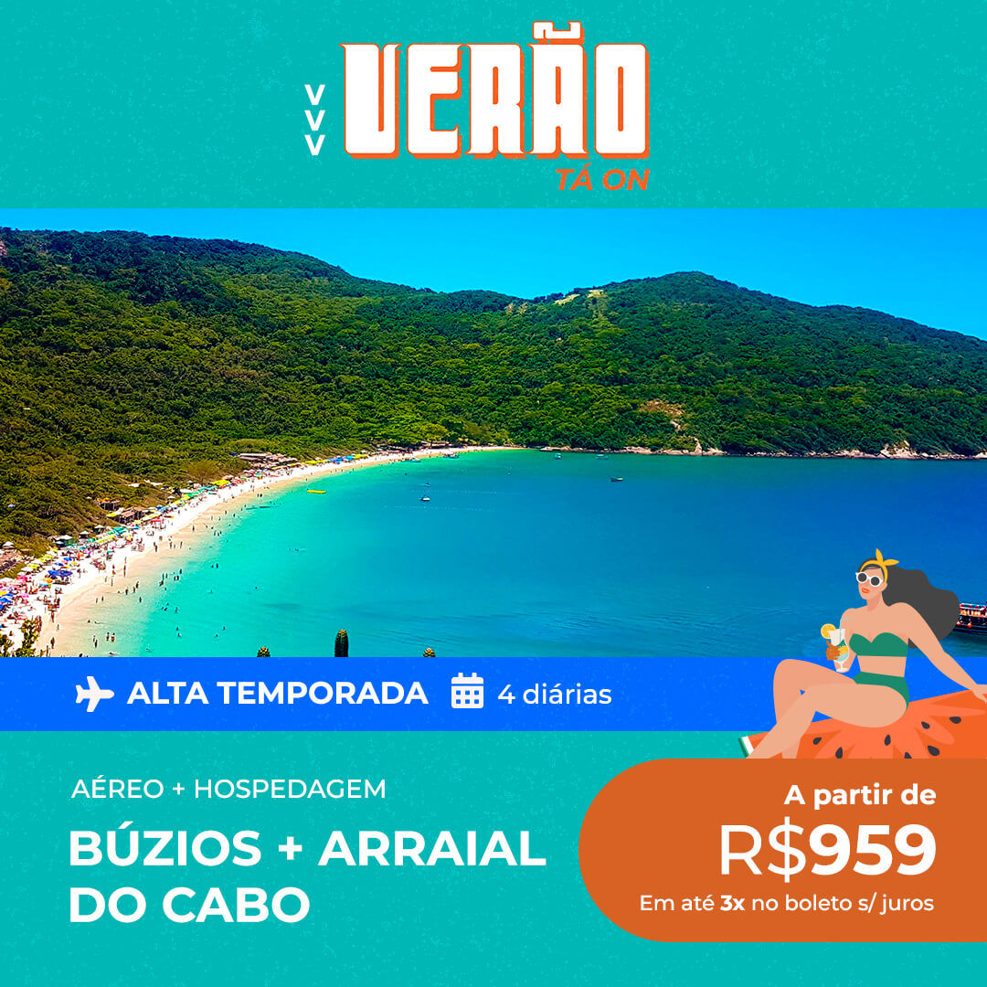 BÚZIOS E ARRAIAL DO CABO