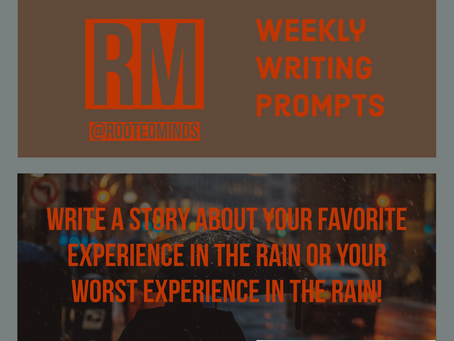 Weekly Writing Prompts 11/19/20