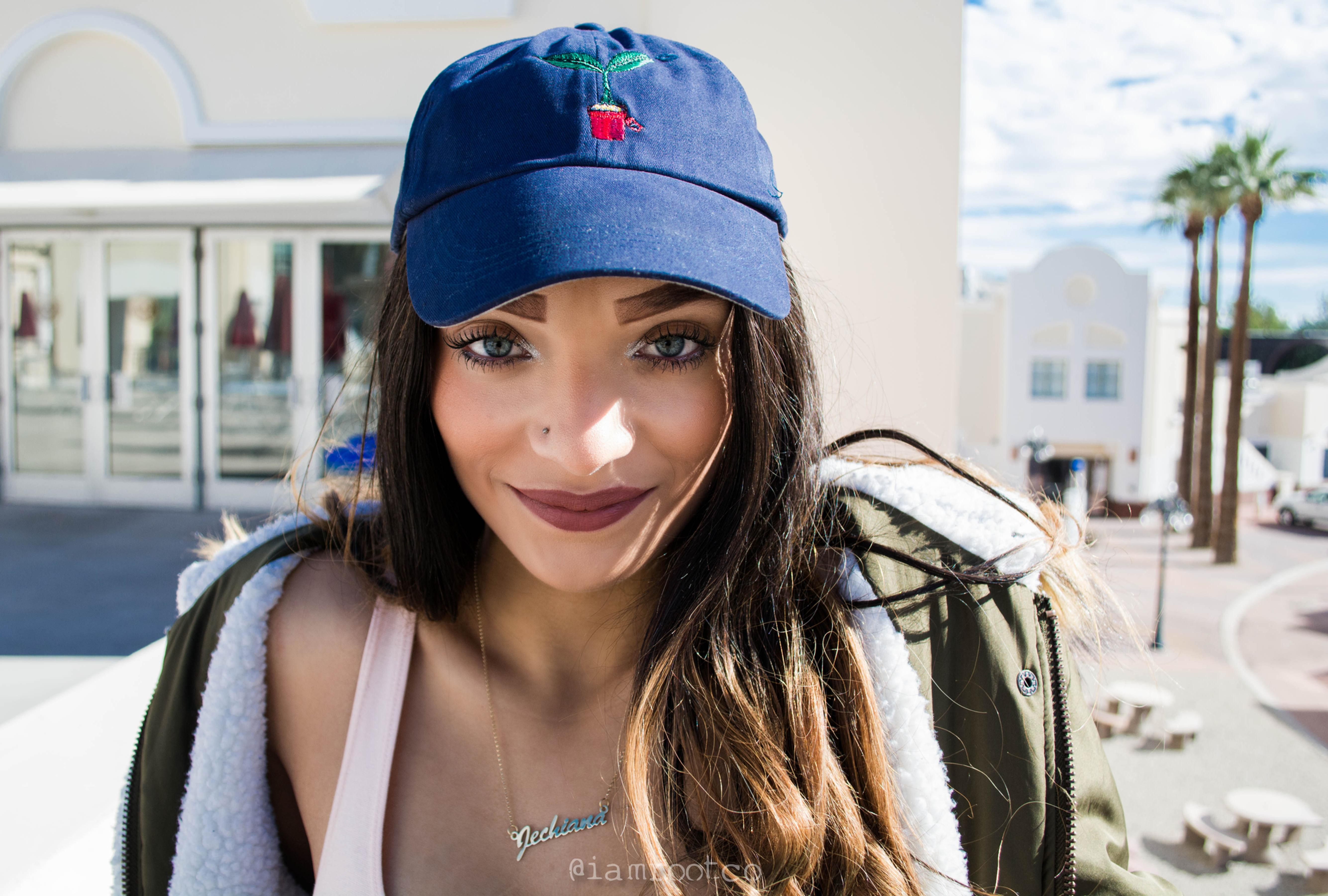 Root Plant Dad Hats - Navy