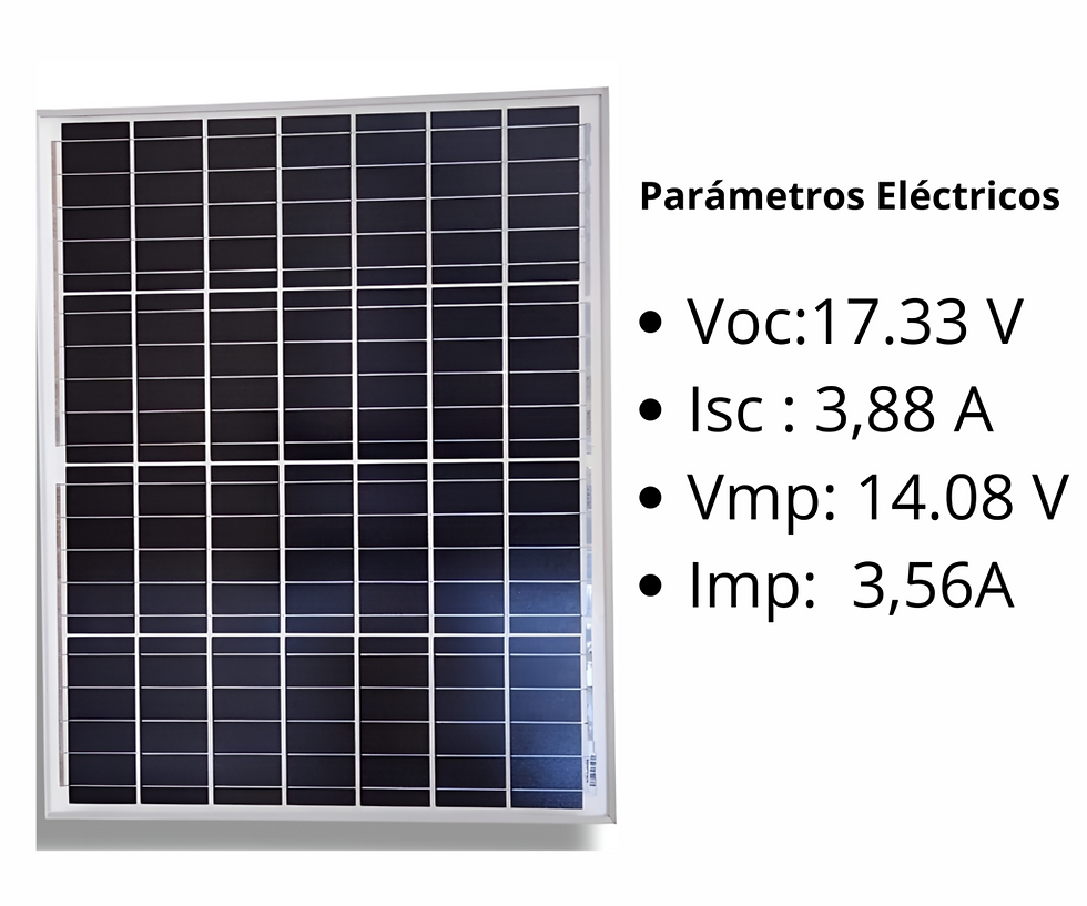 Miniatura: Panel solar50w