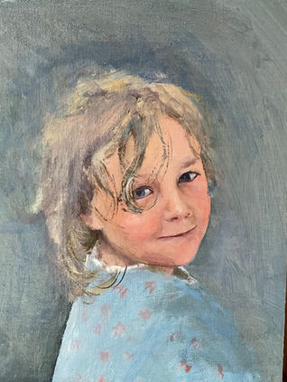 Oil portrait