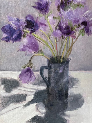 Oil still life