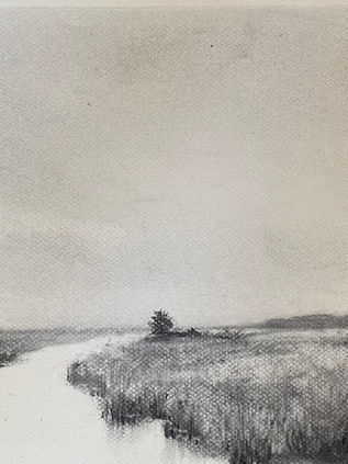 Landscape charcoal