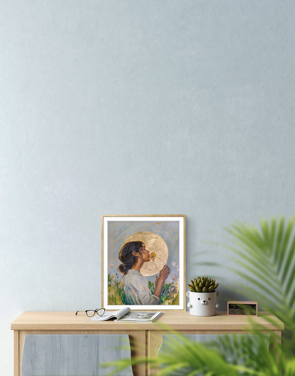 Miniaturbild: "Kahu - Spring Love" - Fine Art Print