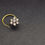 Thumbnail: Diamond Nose Pin - (0.21 CT)
