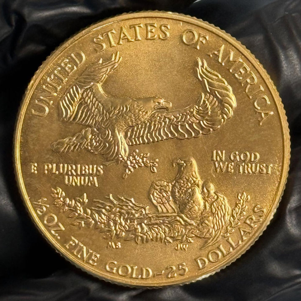 Thumbnail: 1986 1/2 oz gold eagle coin