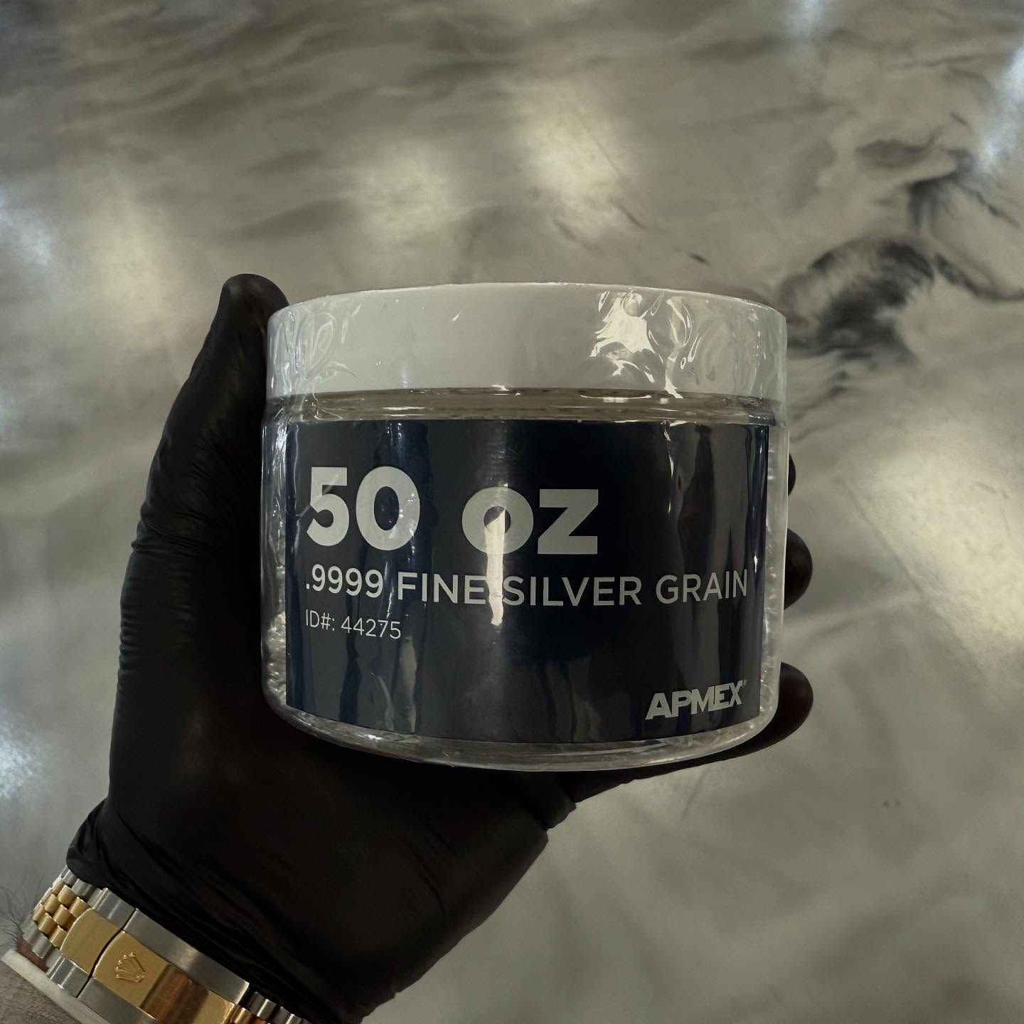 50 oz silver shot !