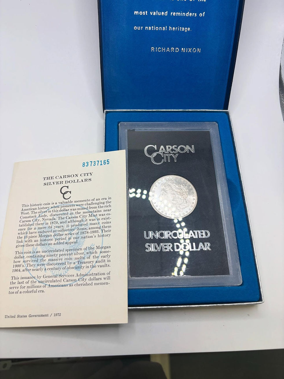 Thumbnail: 1883 CC GSA Carson City Morgan
