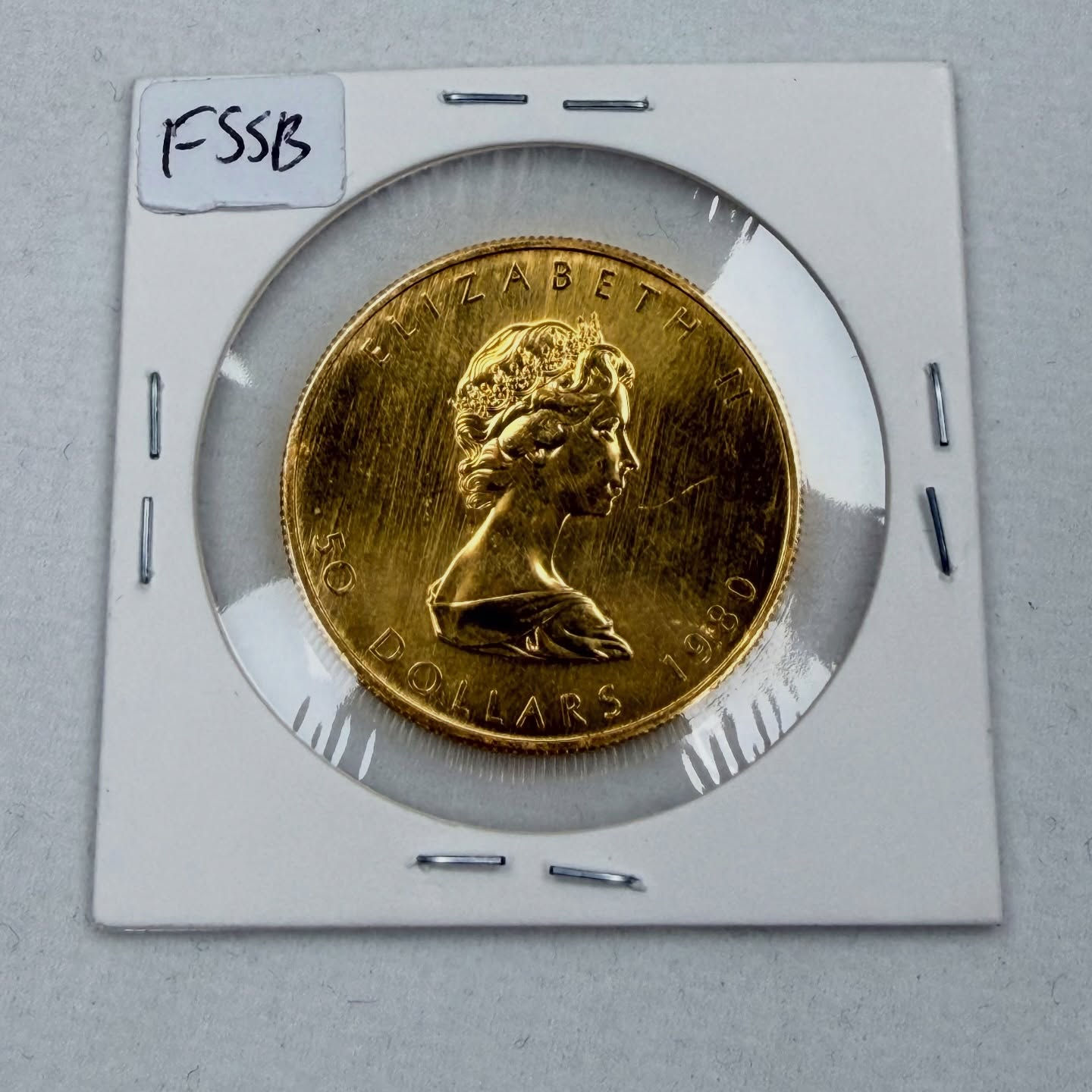 1980 1 oz gold maple