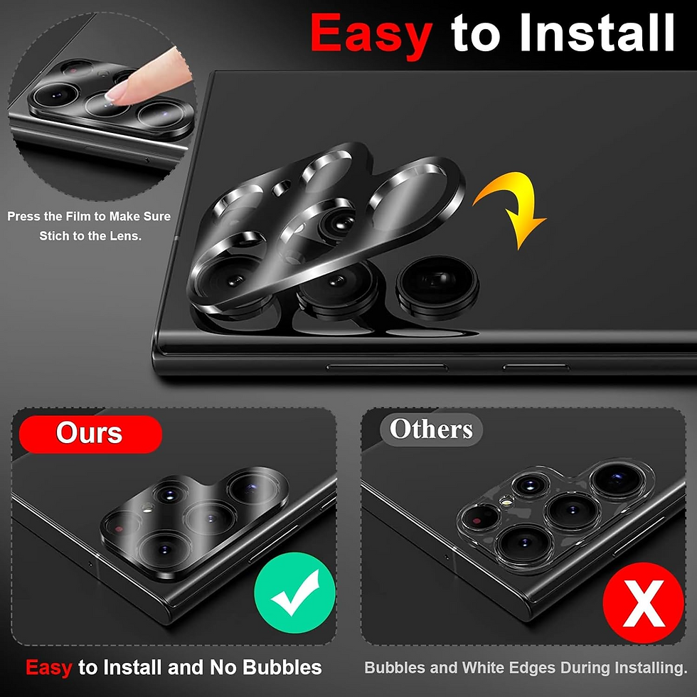 Miniatura: Tempered Glass Screen Protector Lens Hydrogel For Samsung S23 S22 Ultra Plus USA