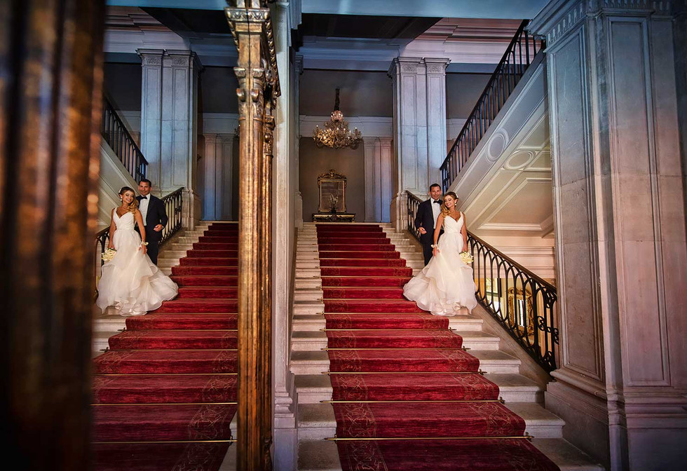 Symbolic wedding at San Clemente Palace Kempinski by the best venice Photographer
