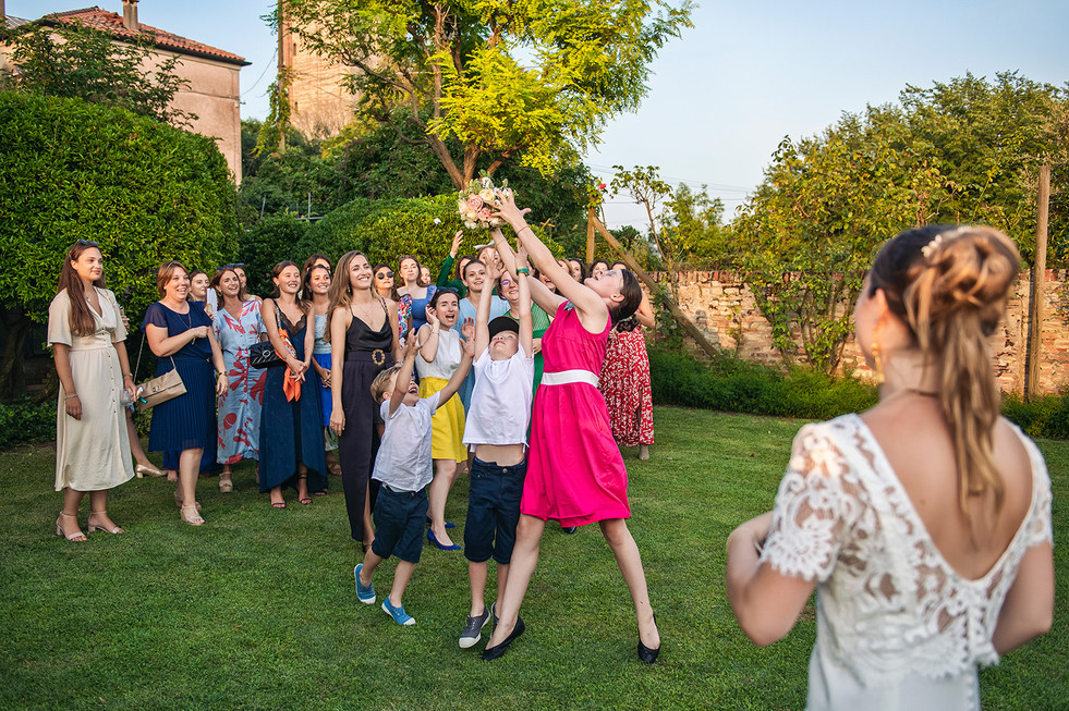 Wedding at the Basilica dei Frari in Venice